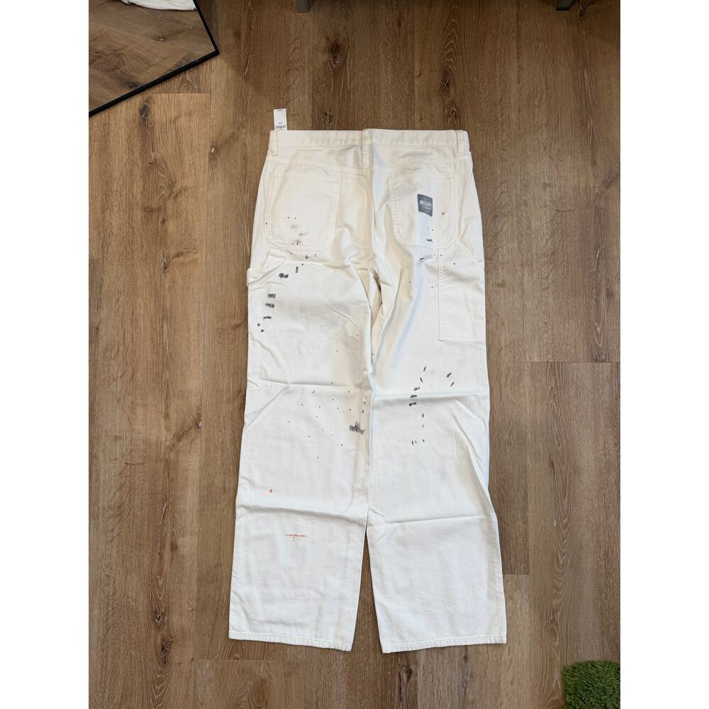 Gap x Madhappy Painter Carpenter Pants White NWT W34 L32 NWT Wide Leg - Picture 4 of 11